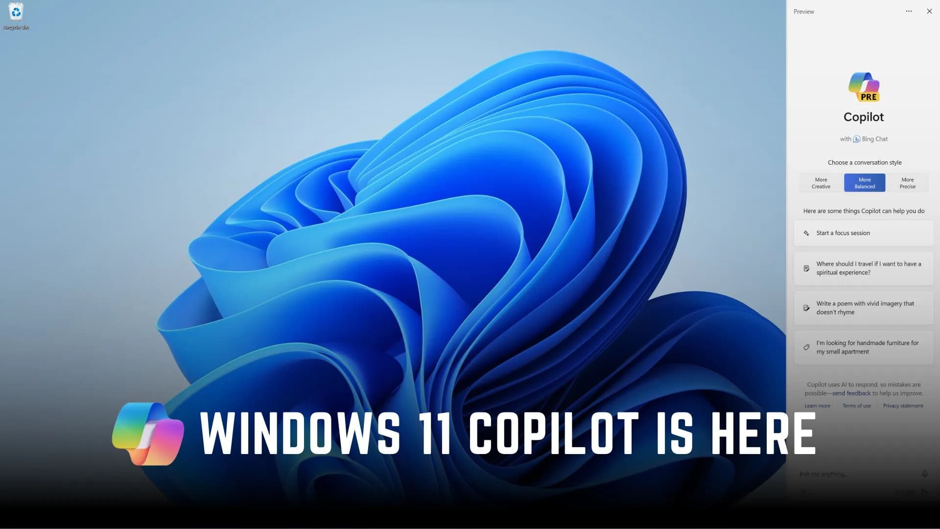 Windows 11 Copilot — Primeiras Impressões